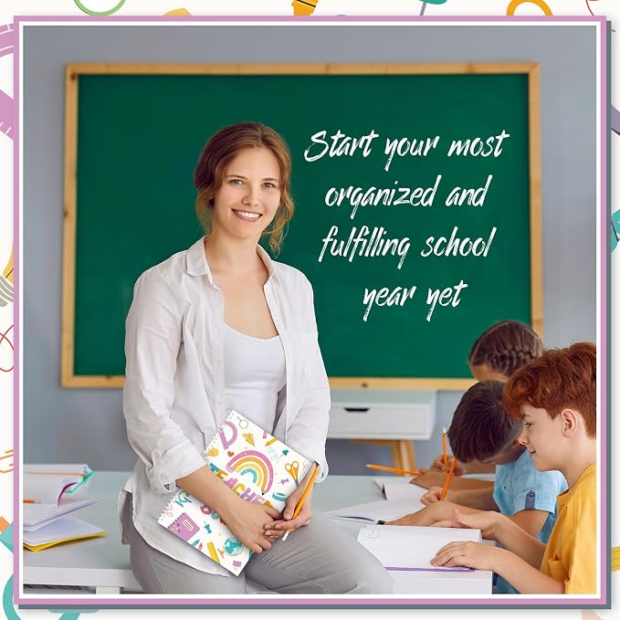 Fuyoooo Teacher Record Book Teacher Grade Books 2026-2027 Spiral Bound Record - Image 7