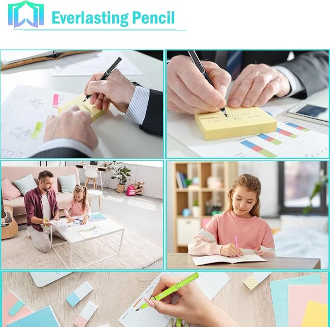 12 Sets Everlasting Pencil, Infinity Pen, NO-Sharpening Pencils - Image 6