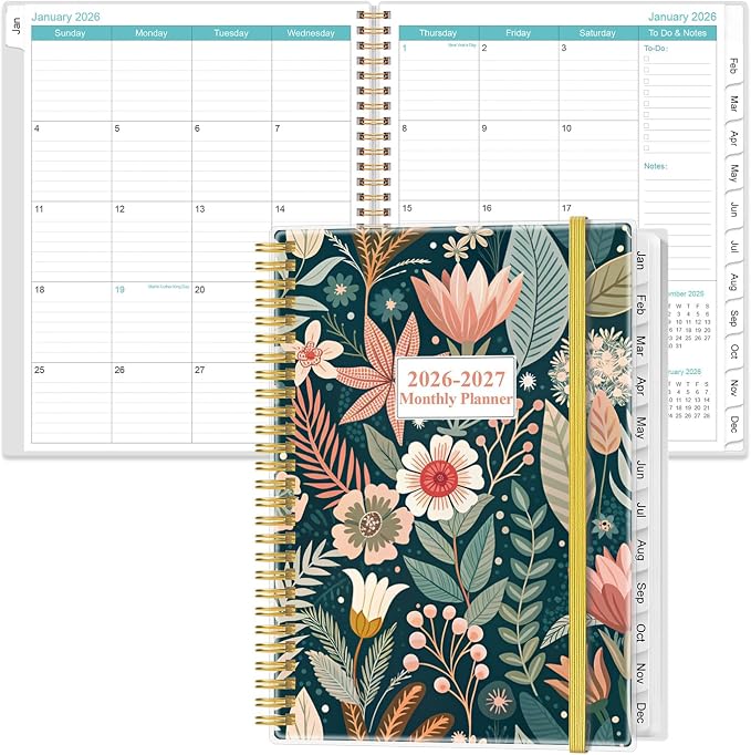 2026-2027 Monthly Planner by Heveboik