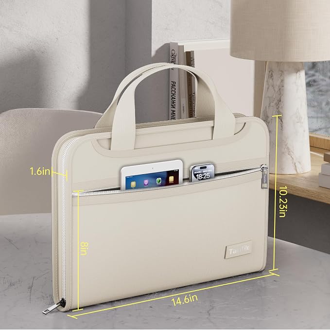 Tamfile Fireproof Accordion File Organizer - Image 6