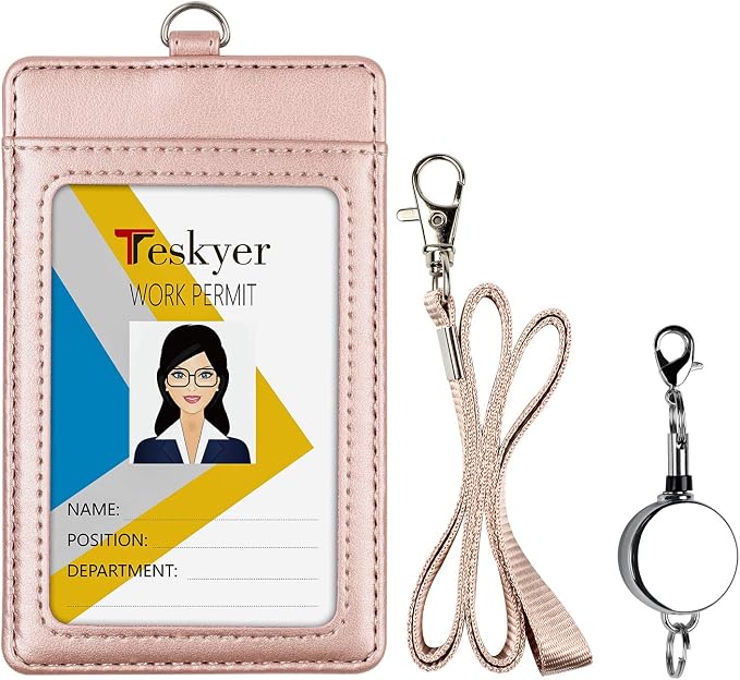 Teskyer Leather Badge Holder - Image 6
