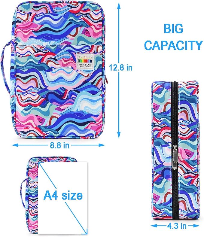 YOUSHARES Big Capacity Colored Pencil Case - Image 6