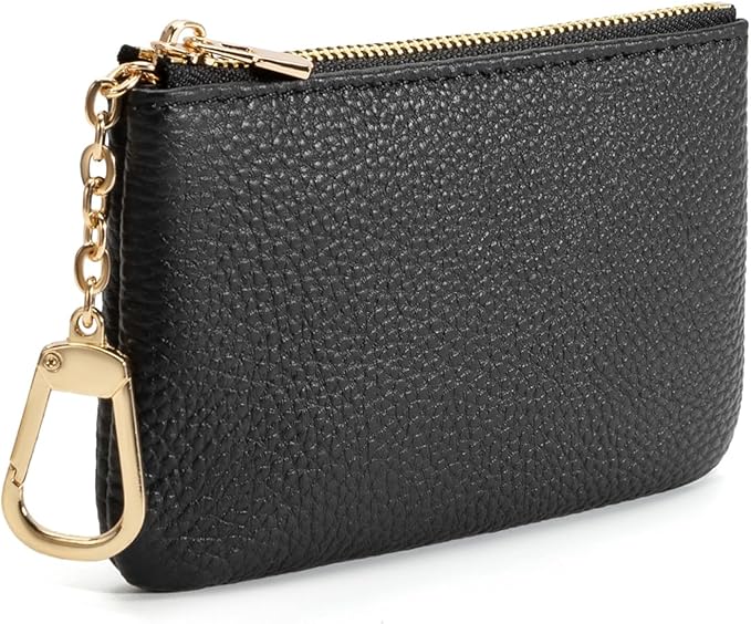 Full Grain Leather Coin Purse by Unknown