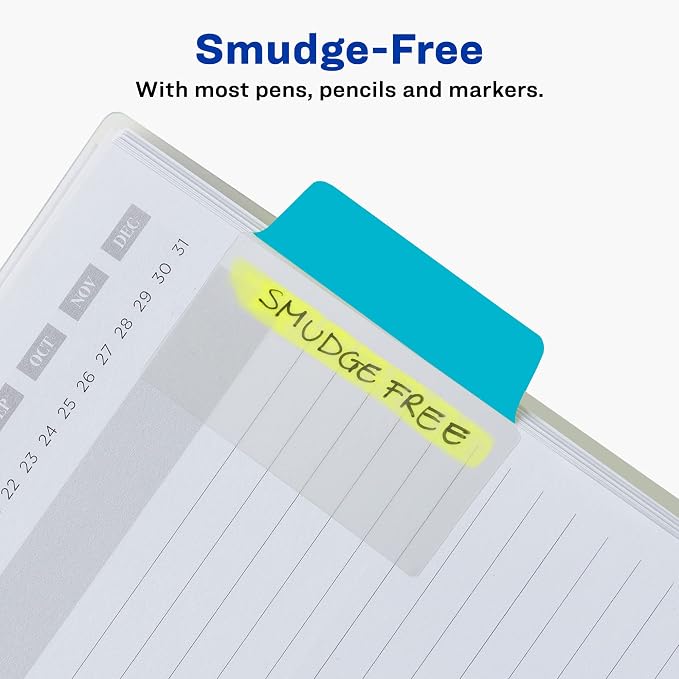 Avery Multiuse Ultra Tabs, 2-Side Writable, 24 Repositionable Tabs - Image 4