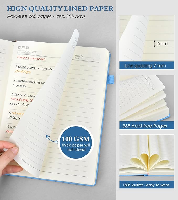 PERCUN B5 Lined Journal Notebook - Image 6