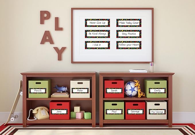 FaCraft 36Pcs Desk Name Plates for Classroom School - Image 6
