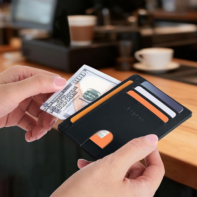 Espera Slim Minimalist Front Pocket Wallet - Image 5