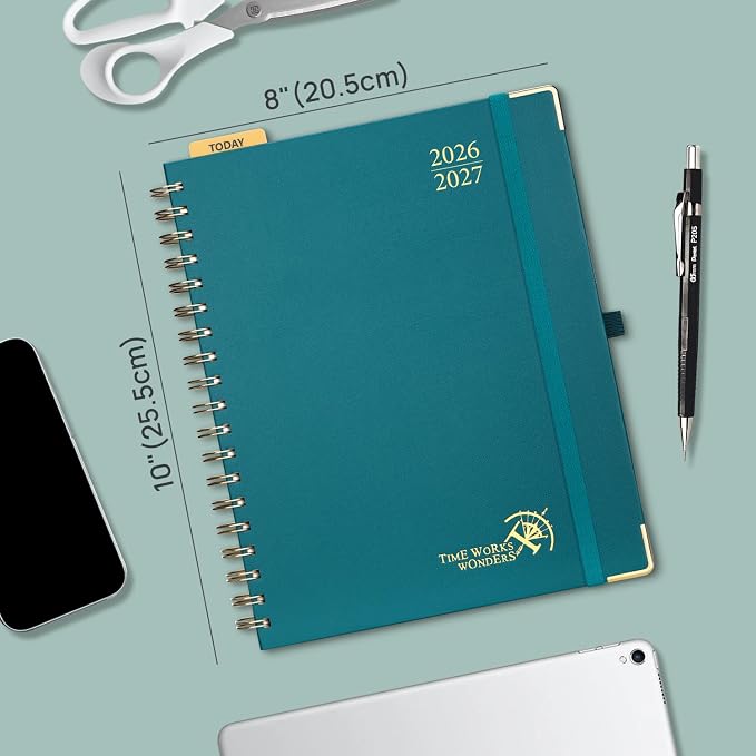 POPRUN 2026-2027 Academic Year Weekly and Monthly Planner Calendar, Jul 2026 - Image 4