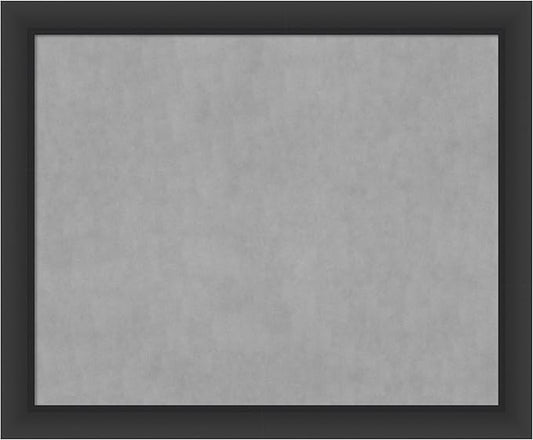 Amanti Art Black Framed Magnetic Board 37x45 X-Large Vision Board by AmantiArt