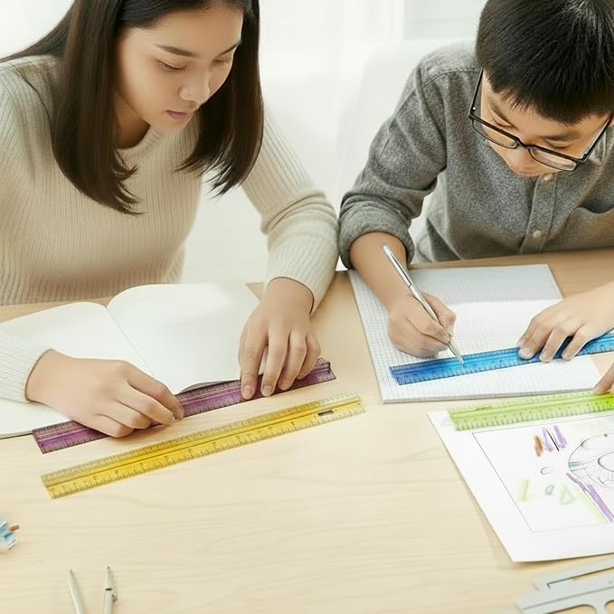 BAZIC Products 12 in Plastic Ruler - Image 6