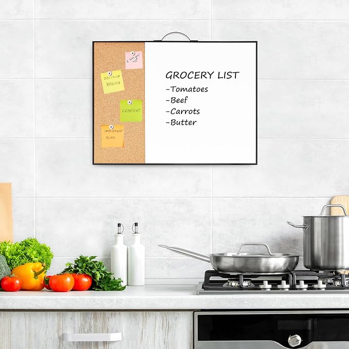Small Cork Board Whiteboard Combo - Image 8