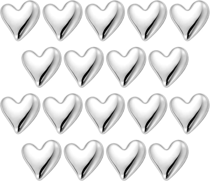 BESARME 18Pcs Heart Fridge Magnets by BESARME