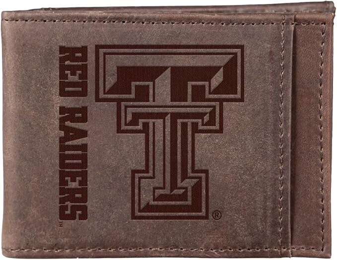 Team Sports America NCAA Texas Tech University Front Pocket Slim Wallet by TeamSportsAmerica