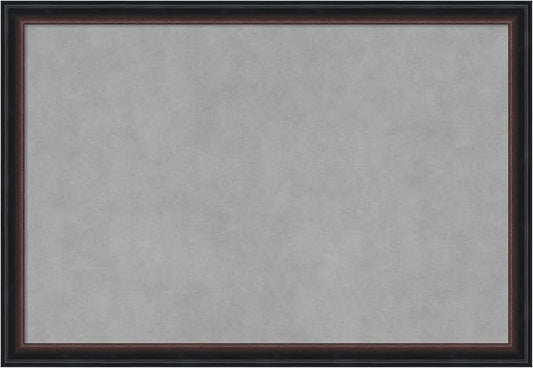 Amanti Art Black Framed Magnetic Board 18x26 Medium Vision Board by AmantiArt