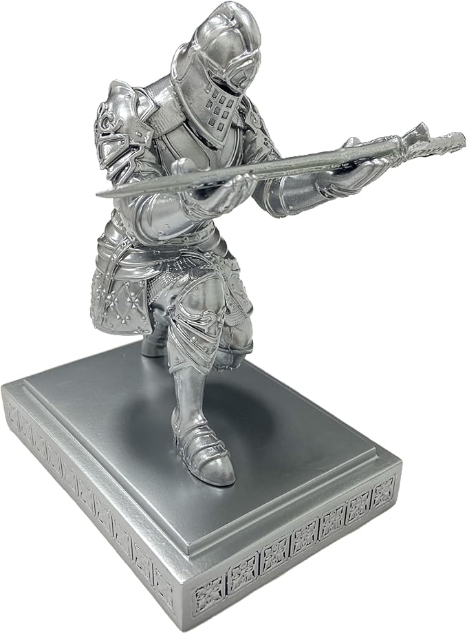 Medieval Knight Pen Holder Office Desk Decor Birthday Gifts for Men Father Husband Unique-DeskLoop Office