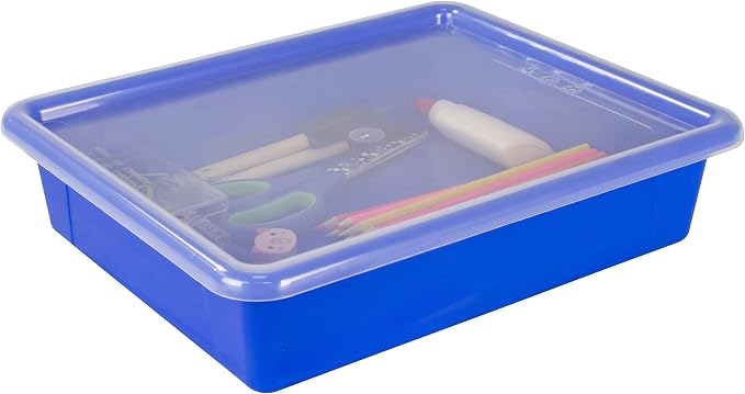 Storex Letter Size Flat Storage Tray – Organizer Bin - Image 9
