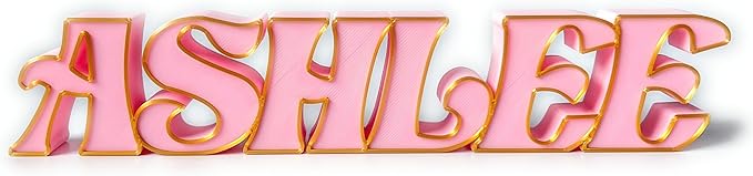 Custom Name Plate for Desk, Personalized Office Decor for Men and Women by Handmade