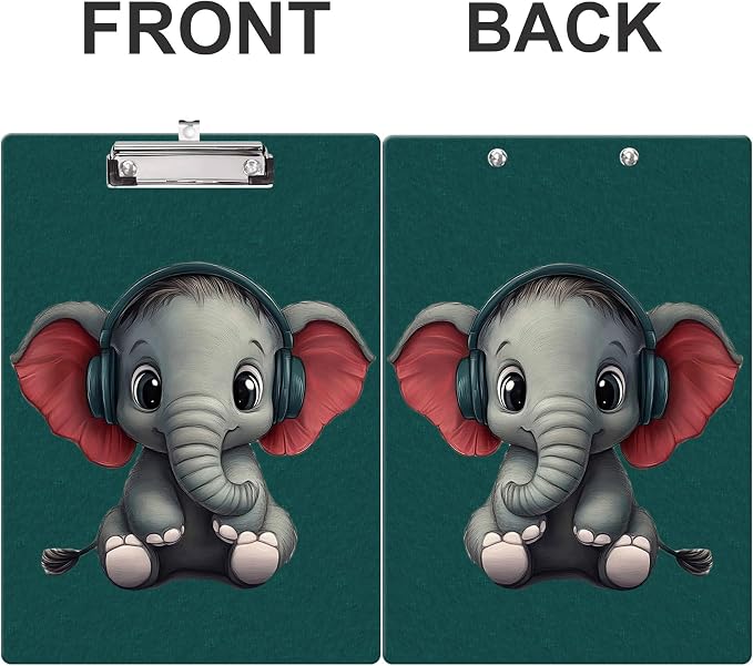 Fashion Clipboard, A4 Letter Size Wooden Decorative Clipboards - Image 3