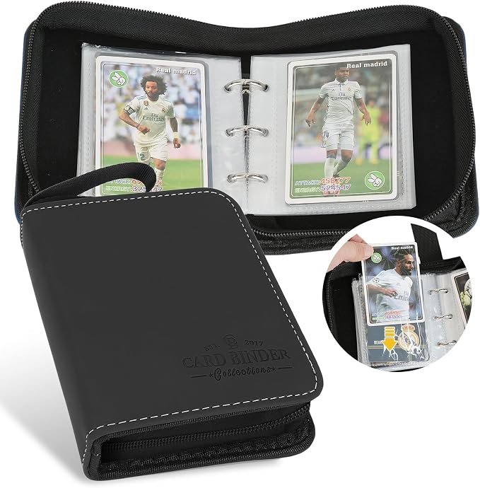 Trading Card Binder, Card Collection Binder Album Folder by Foalgo