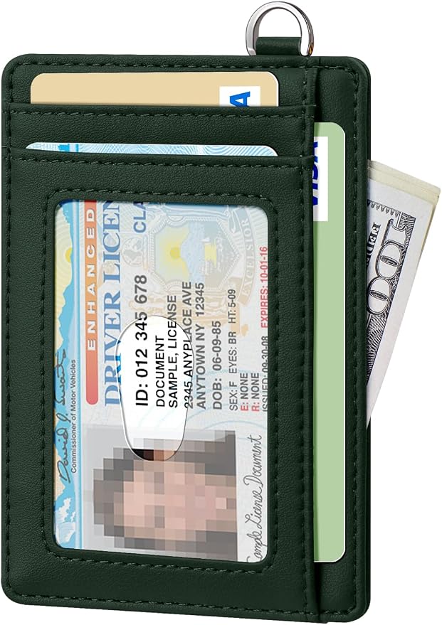FurArt Slim Minimalist Wallet RFID Credit Card Holder - Image 2