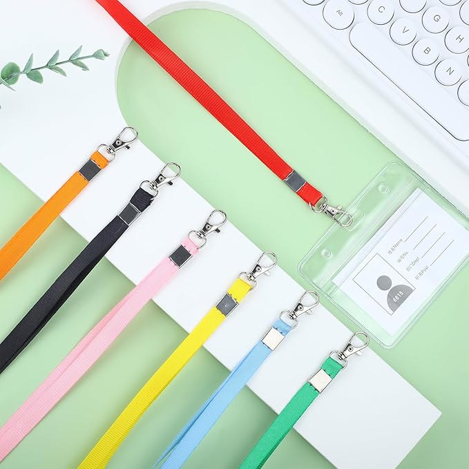 50 Pack Name Tag Lanyards with Id Holder - Image 4