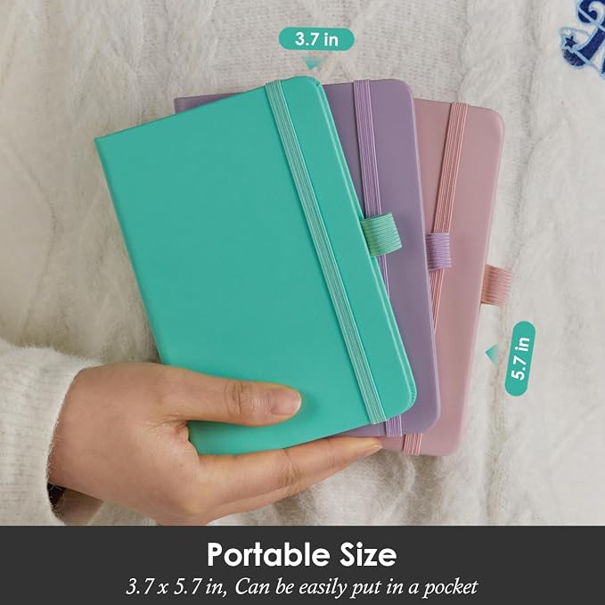 3 Pack Small Notebook Pocket Journals - Image 6