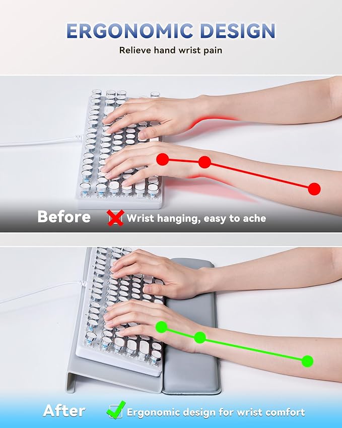 Laborio Computer Keyboard Wrist Rest Stand - Image 3