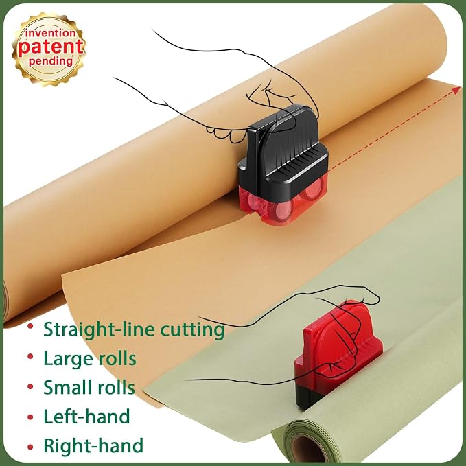 LIZAAL 2-Pack Wrapping Paper Cutter - Image 5