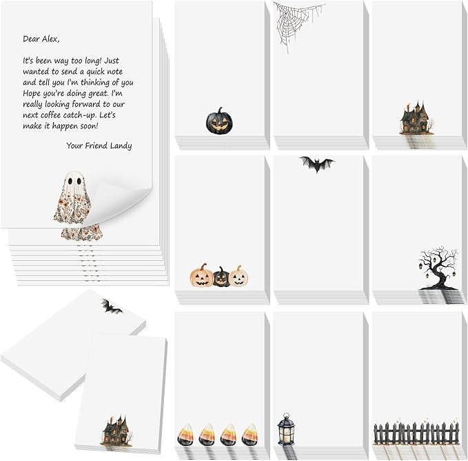 Spiareal 100 Pcs Blank Note Cards Blank Decorative Notecards Index Cards Bulk by Spiareal