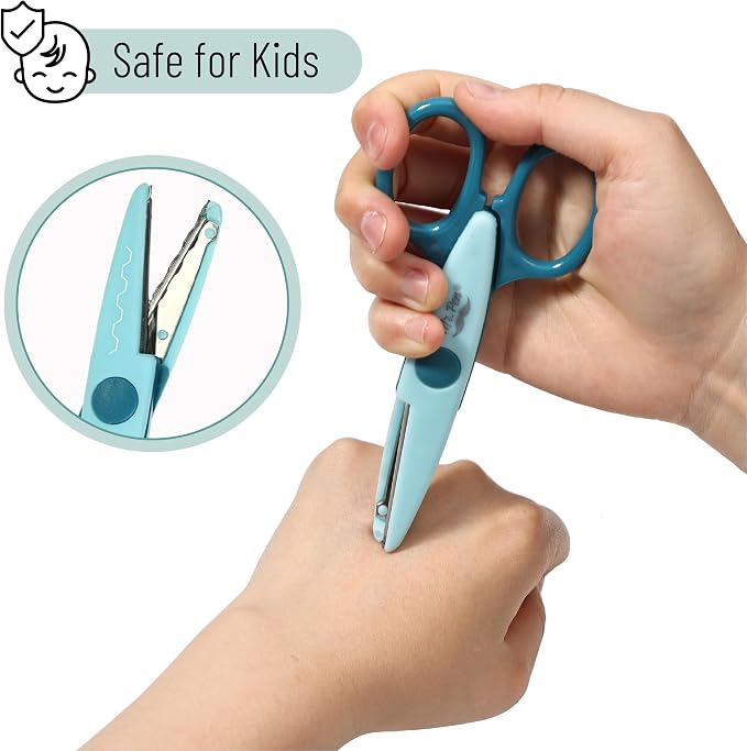 Mr. Pen- Craft Scissors Decorative Edge, 6 Pack, Sunny Meadows | Zig Zag - Image 4