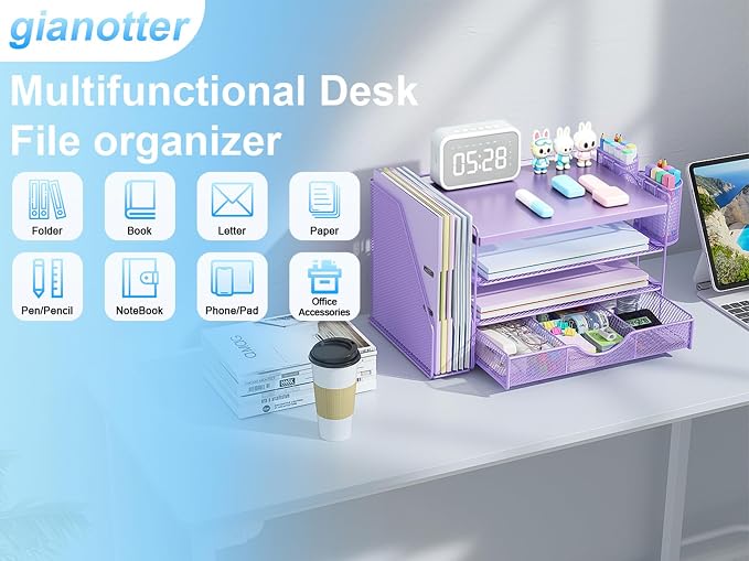 gianotter Wood Desk Organizers and Accessories - Image 3