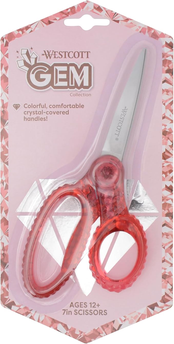 Westcott GEM Crystal-Design Scissors - Image 7