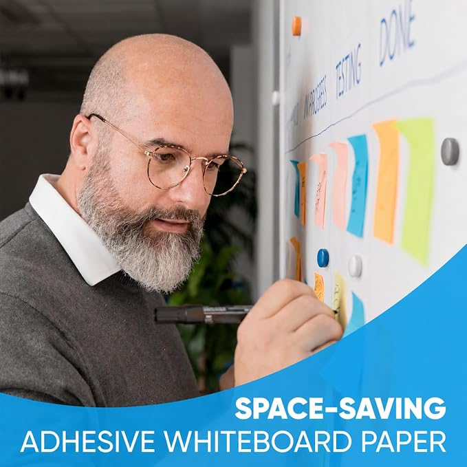 YOUNGJQ Large Magnetic Whiteboard - Image 4