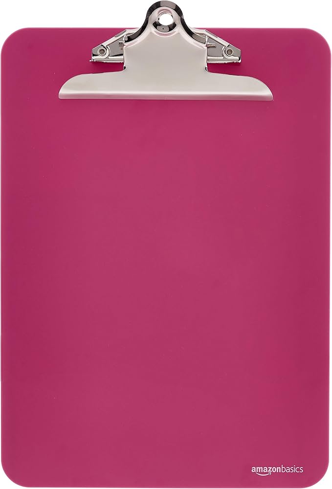 Amazon Basics Lightweight Plastic Clipboards - Image 2