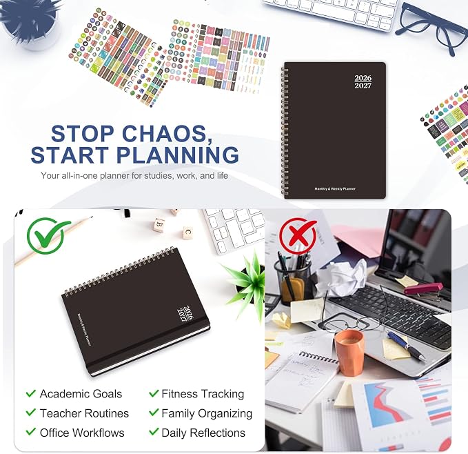 Planner 2026-2027, Weekly and Monthly Academic Planner, July 2026 - Image 7