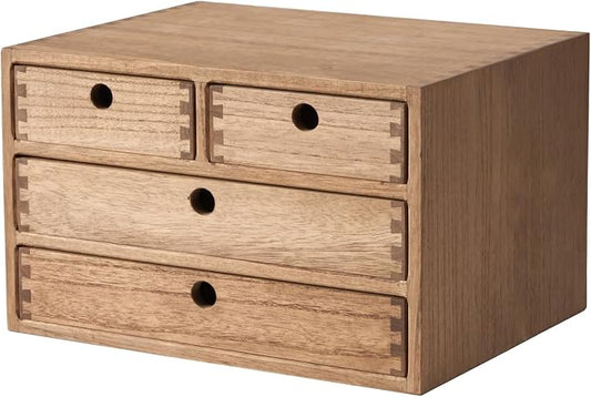 Kirigen Wood Desktop Storage Cabinet/Workspace Document Office necessity by KIRIGEN