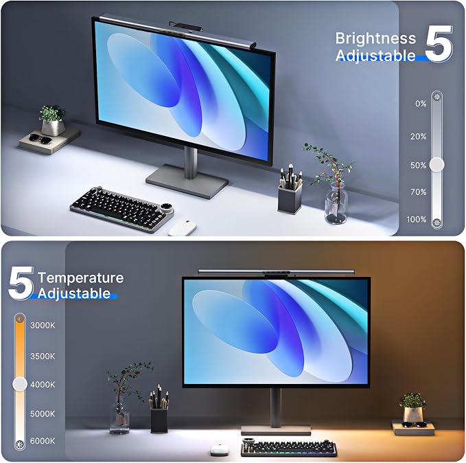 Syrinx 16.7" Computer Monitor Light Bar - Image 7
