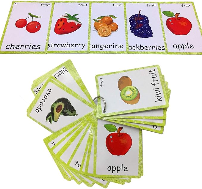Set of Fruit and Vegetable Flash Cards - Image 3