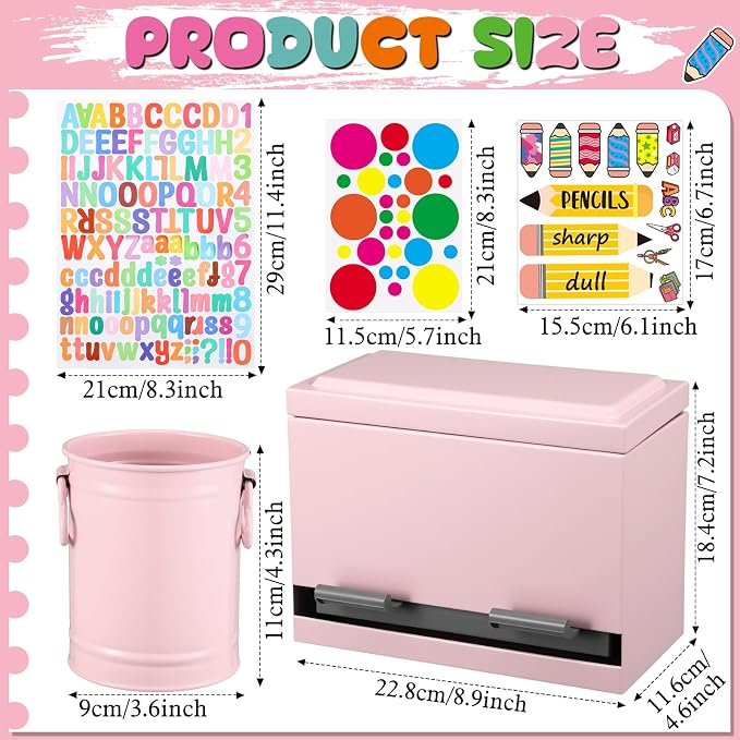 Mifoci 8 Pcs Pencil Dispenser Kit - Image 2