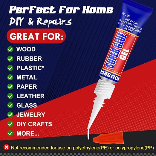 48 x 3g Super Glue Gel, Fast Strong Adhesive, Strong Cyanoacrylate Glue - Image 3