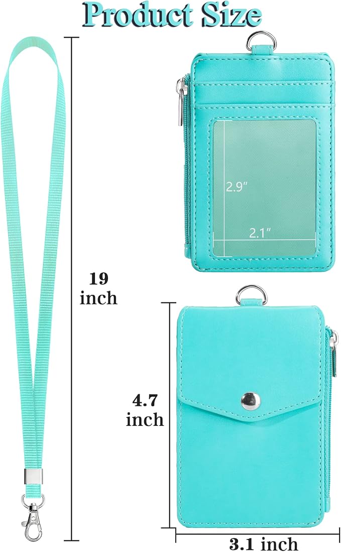 Teskyer Leather ID Badge Holder - Image 7