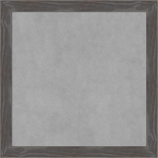 Amanti Art Grey Framed Magnetic Board 23x23 Medium Vision Board by AmantiArt