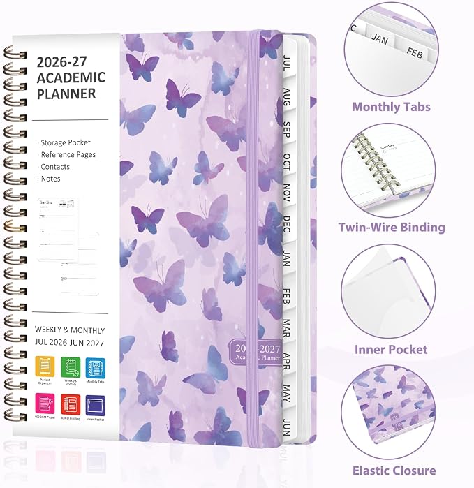 Planner 2026-2027, Weekly and Monthly Academic Planner, July 2026 - Image 5