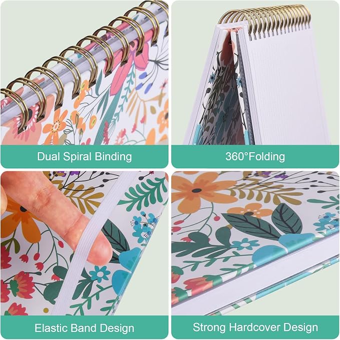 Spiral Notebook, B5 Lined Journal - Image 2