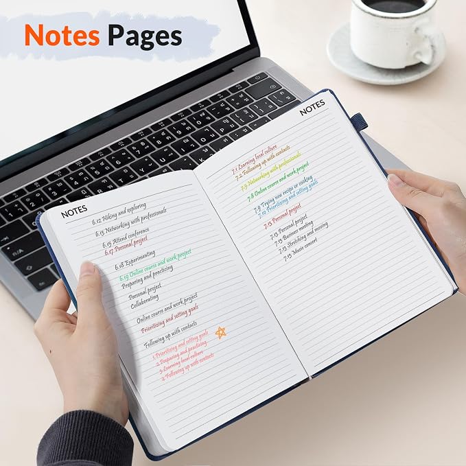 SUNEE 2026-2027 Weekly & Monthly Hardcover Planner 5.5" x 8.3" - Image 6