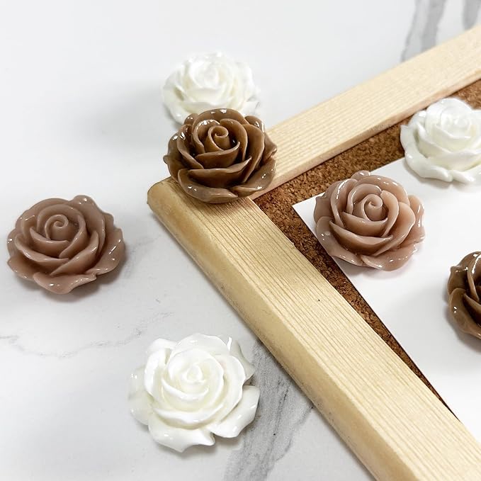 15 pcs - Cute Flower Magnets - Rose Magnets - Image 5