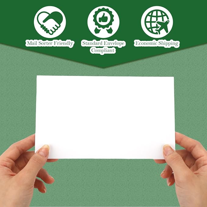 100 Pack Trading Card Shipping Envelopes 7 x 4.35 Inches Self Adhesive Mailing - Image 5