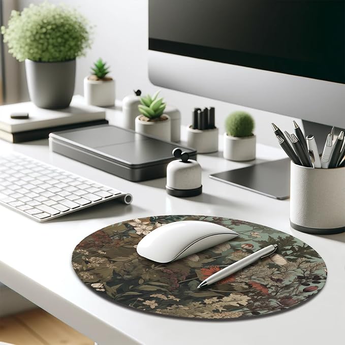 Botanical Elegance Wildflower Mouse Pad - Image 7