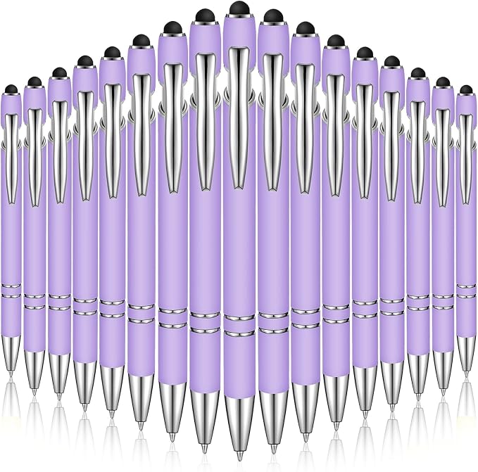 Zonon 38 Pieces Rubberized Ballpoint Pen by Zonon