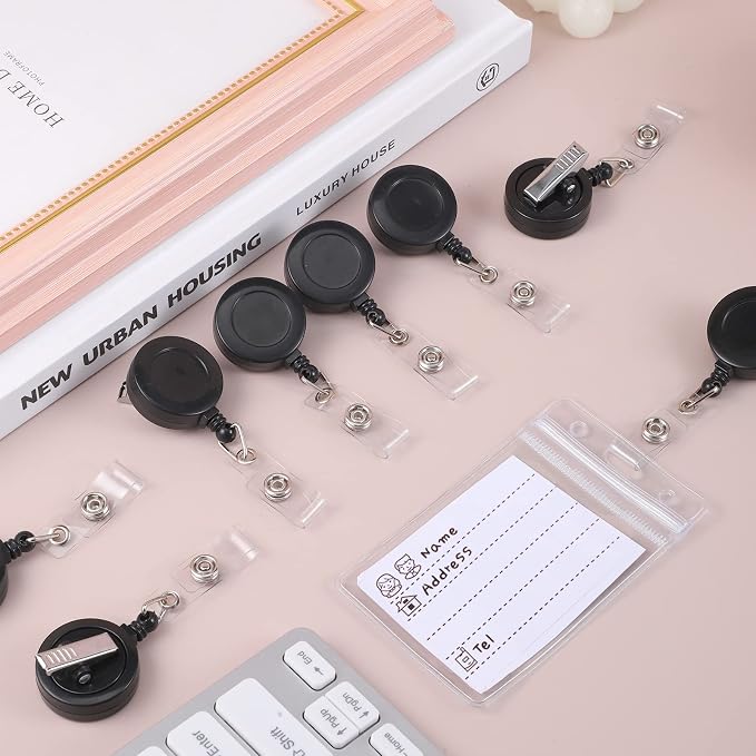 30 Pieces Retractable Badge Reels - Image 5